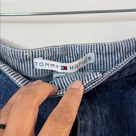 Tommy Hilfiger Dark Blue A-Line Skirt - Picture 2 of 6